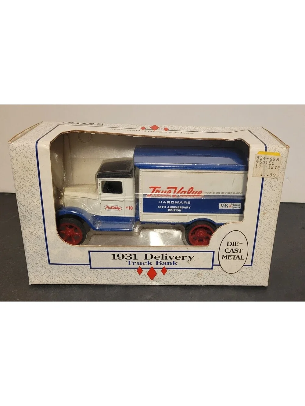 Vintage 1991 ERTL 1931 True Value Delivery Truck 1:34 Scale Die Cast Bank